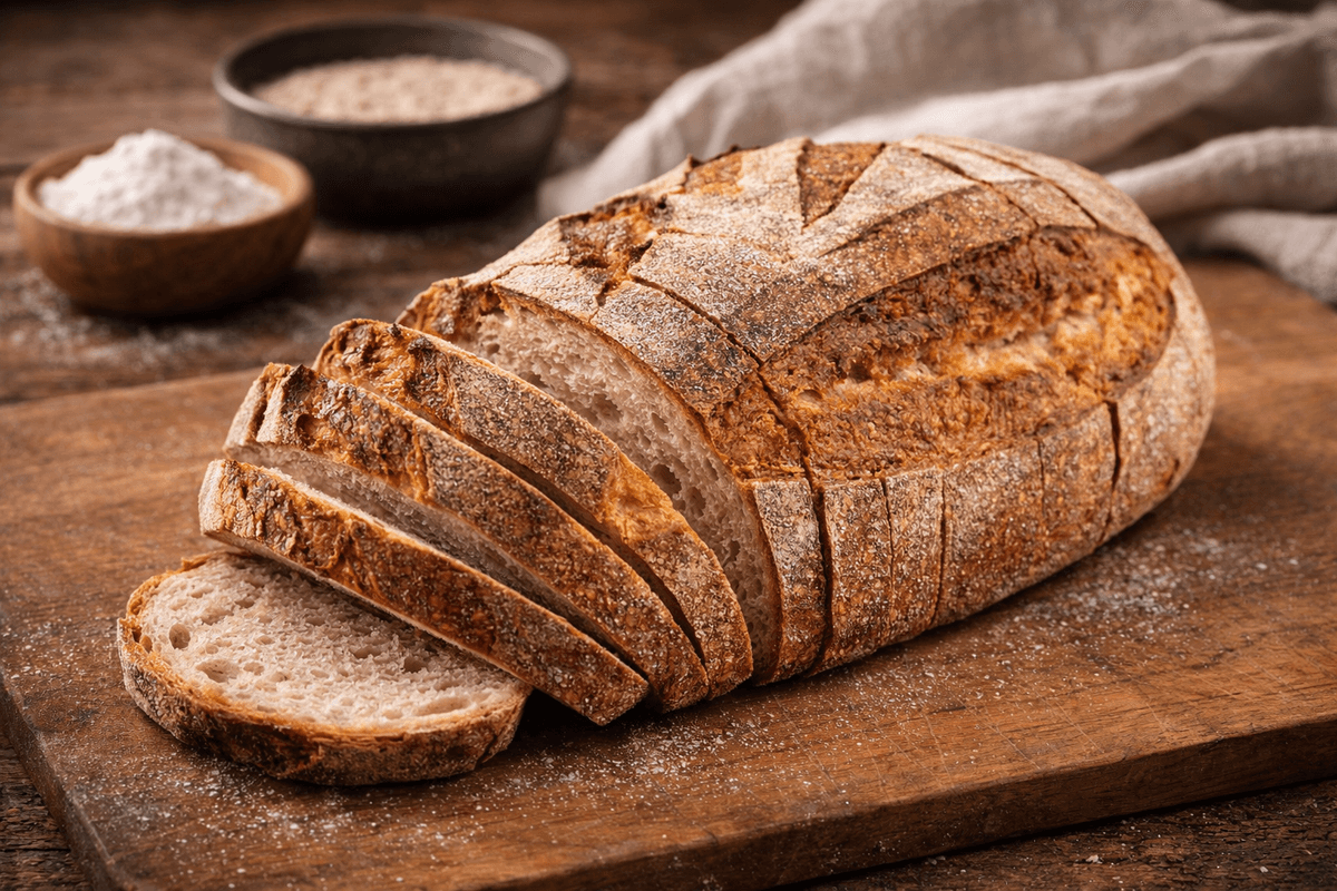 Sourdough and bread